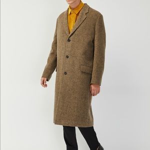 Hope Area Coat - Beige Herringbone